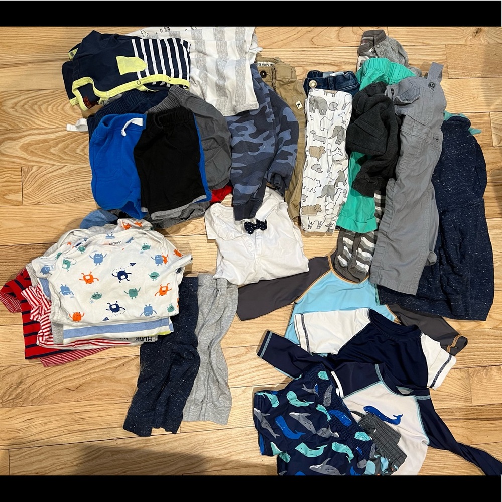 Baby boy 6-9m clothes